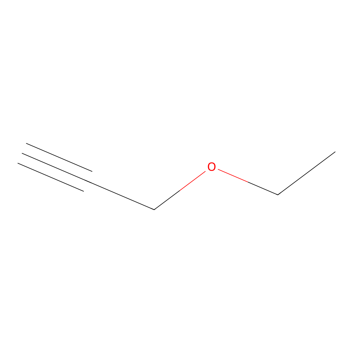 3-Ethoxyprop-1-yne molecular structure, CAS 628-33-1
