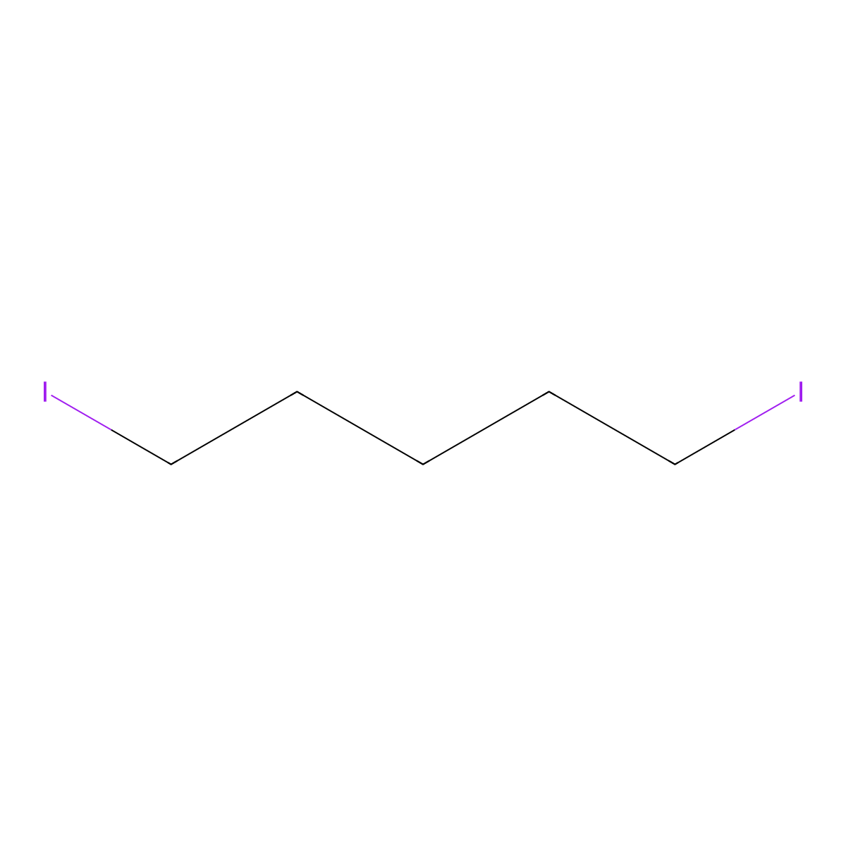 1,5-Diiodopentane molecular structure, CAS 628-77-3