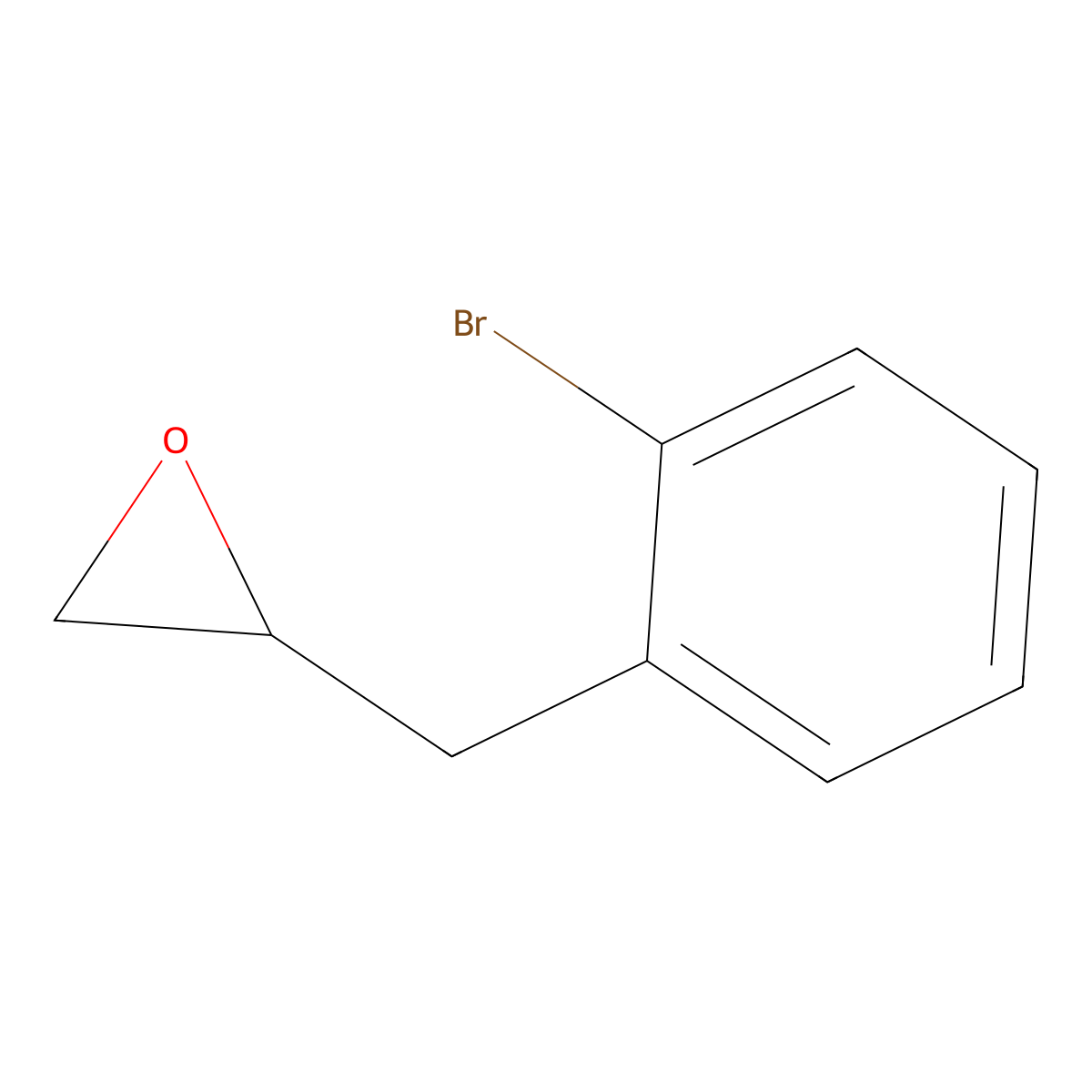 2-(2-Bromobenzyl)oxirane molecular structure, CAS 62826-20-4