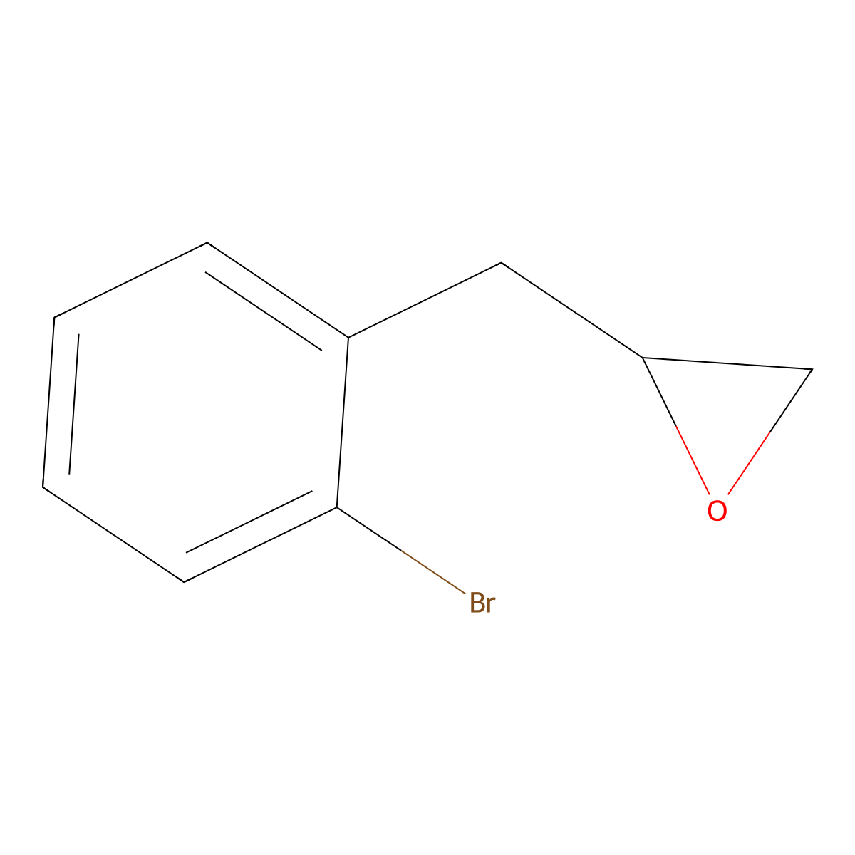 2-(2-Bromobenzyl)oxirane molecular structure, CAS 62826-20-4