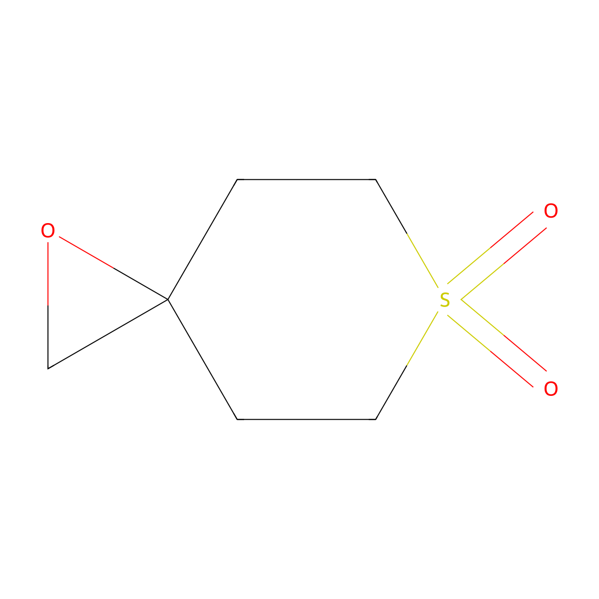 1-Oxa-6lambda6-thiaspiro[2.5]octane-6,6-dione molecular structure, CAS 62826-67-9
