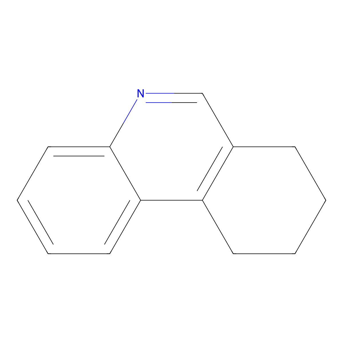 7,8,9,10-Tetrahydrophenanthridine molecular structure, CAS 62833-92-5