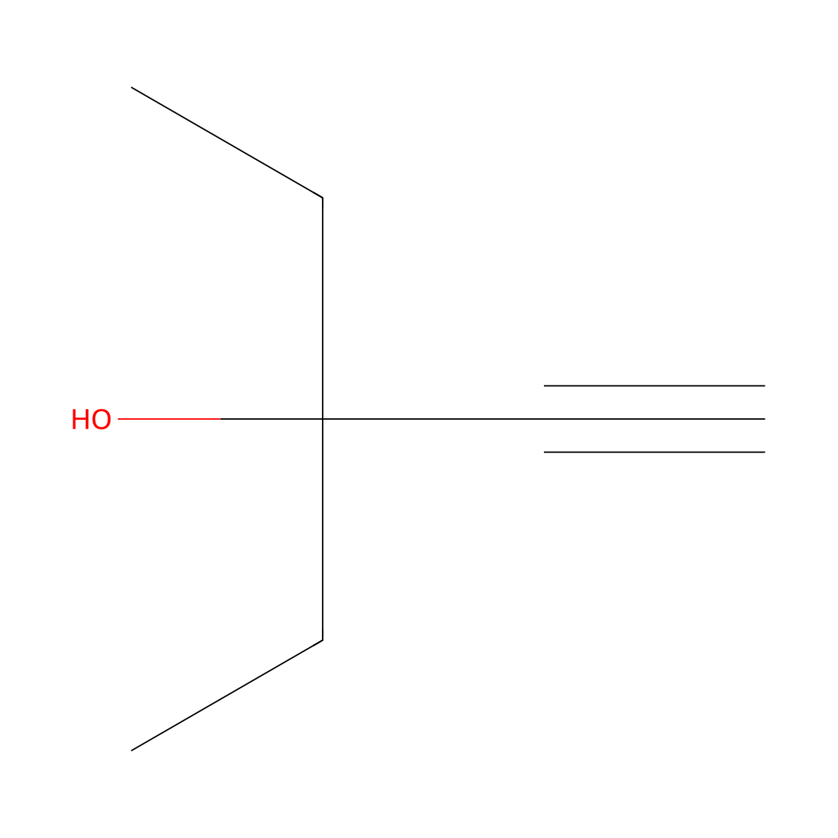 3-Ethyl-1-pentyn-3-ol molecular structure, CAS 6285-06-9