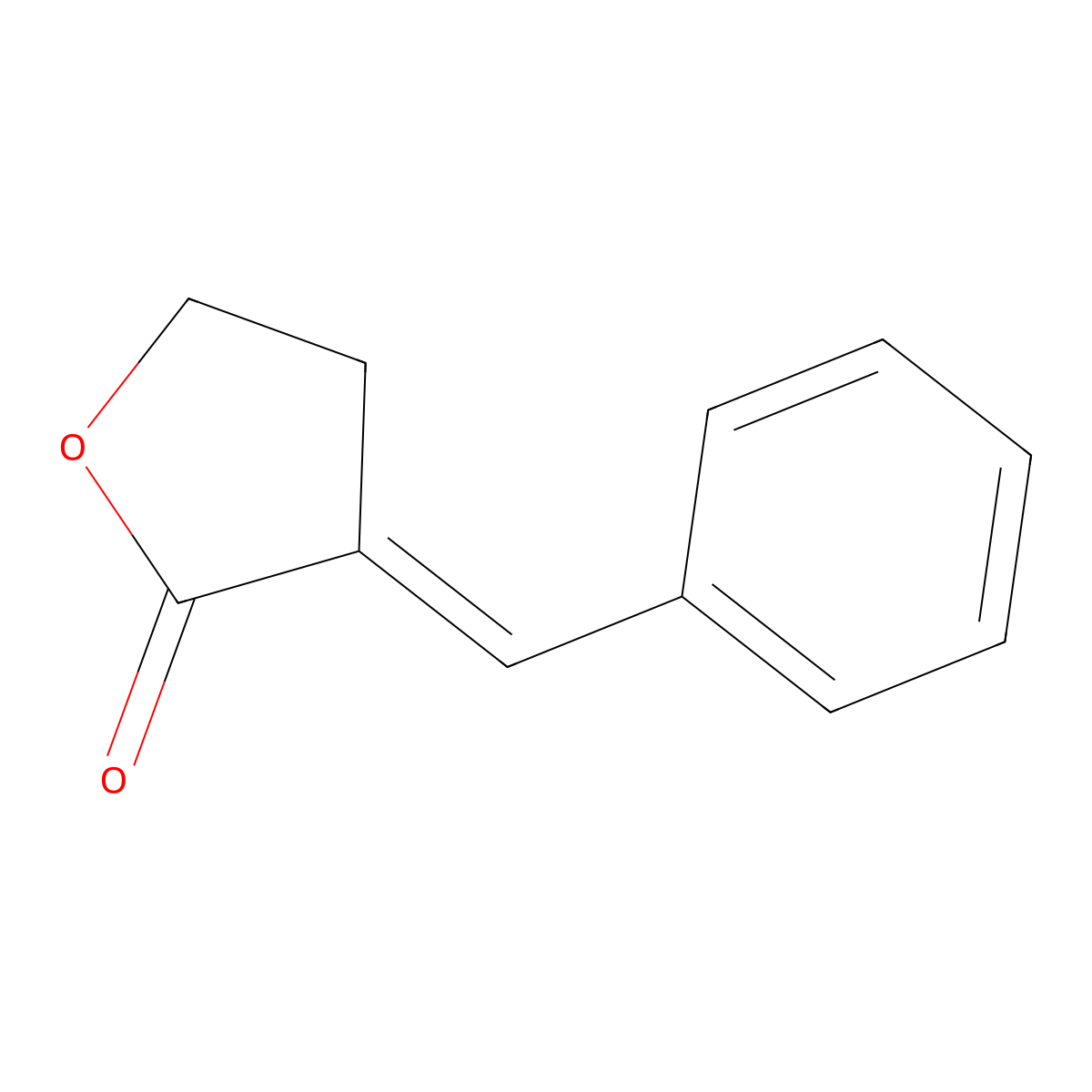 (E)-3-Benzylidenedihydrofuran-2(3H)-one molecular structure, CAS 6285-99-0