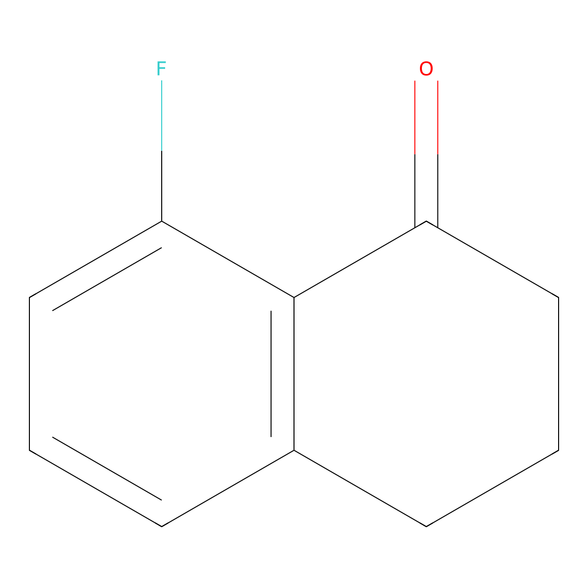 8-Fluoro-1-tetralone molecular structure, CAS 628731-58-8