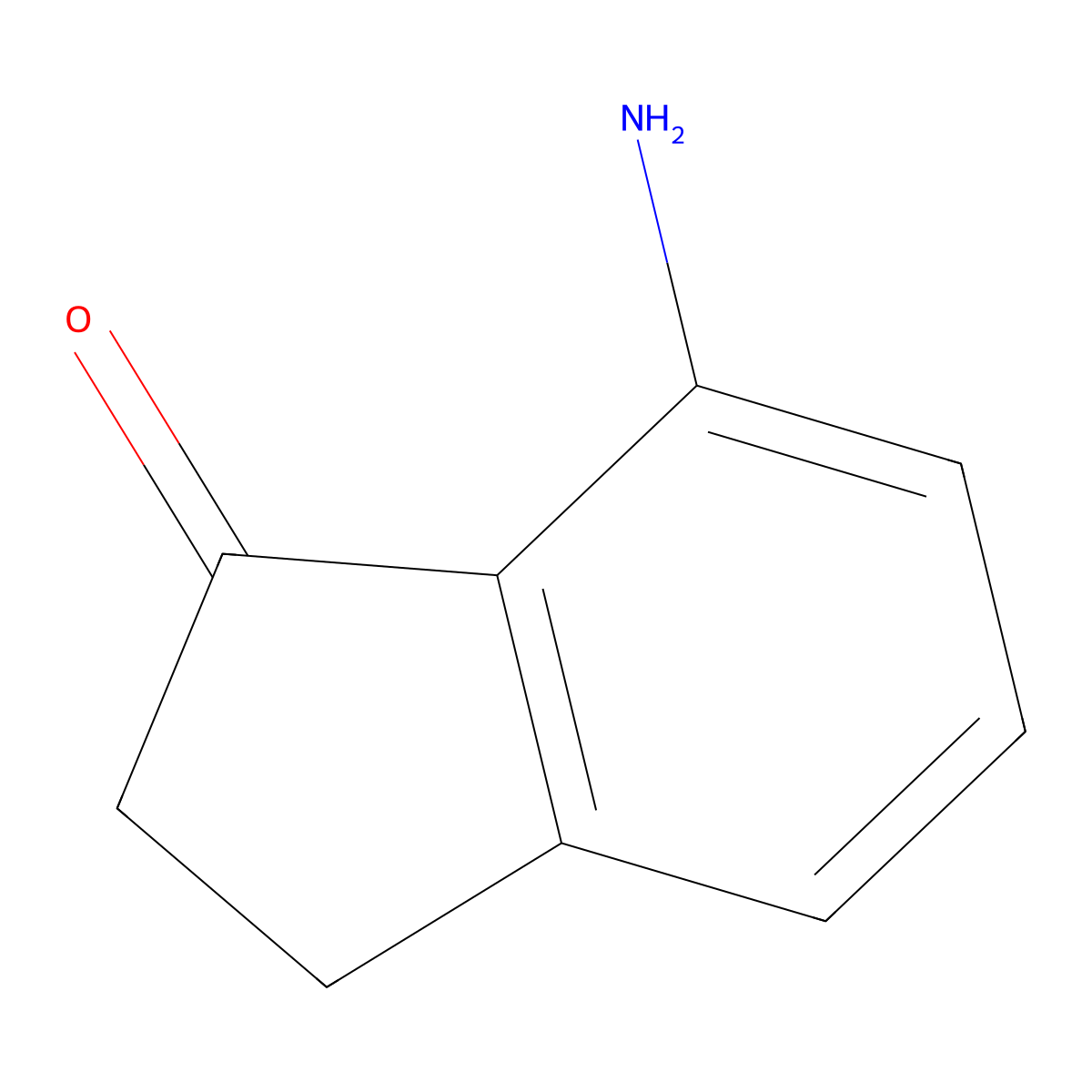 7-Amino-2,3-dihydro-1H-inden-1-one molecular structure, CAS 628732-03-6