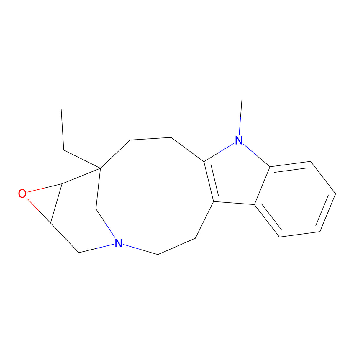 Hecubine molecular structure, CAS 62874-52-6