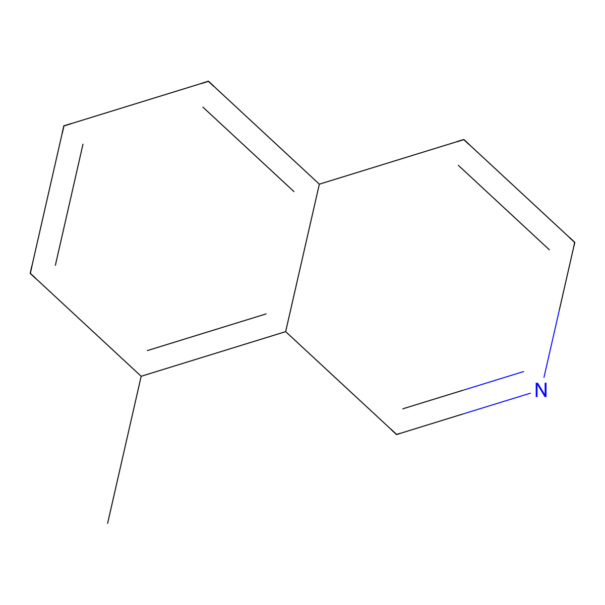 8-Methylisoquinoline molecular structure, CAS 62882-00-2