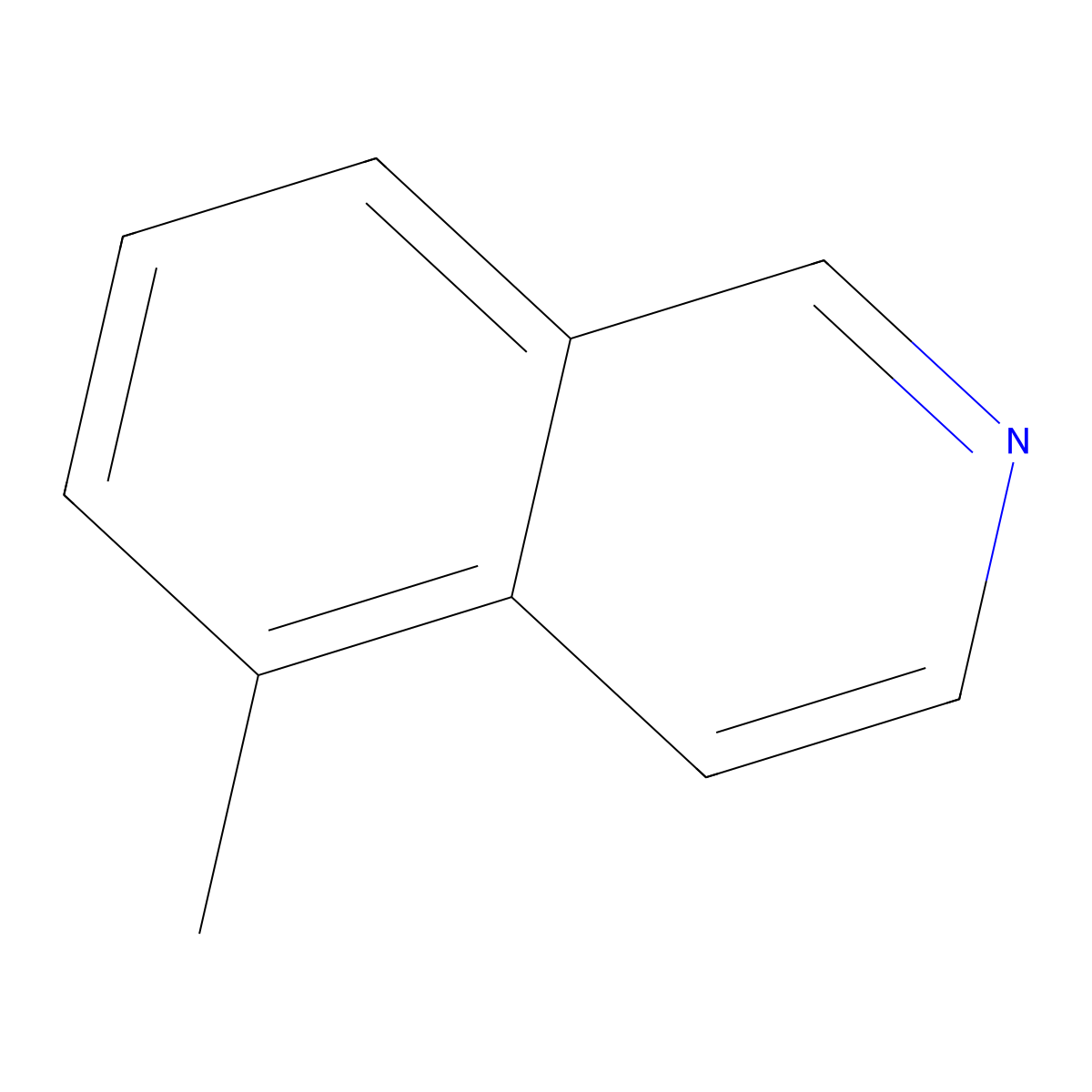 5-Methylisoquinoline molecular structure, CAS 62882-01-3
