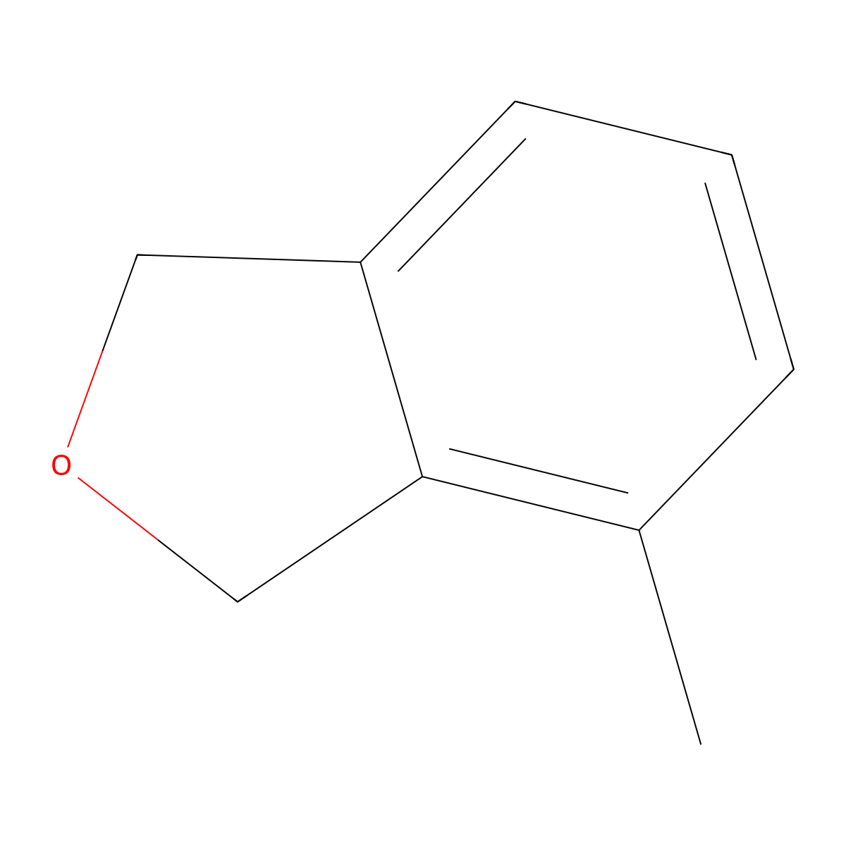 4-Methyl-1,3-dihydro-2-benzofuran molecular structure, CAS 62896-80-4
