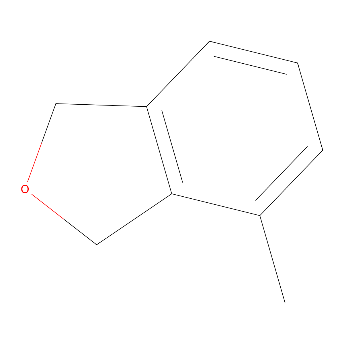 4-Methyl-1,3-dihydro-2-benzofuran molecular structure, CAS 62896-80-4