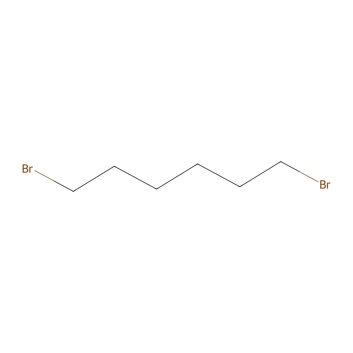 1,6-Dibromohexane molecular structure, CAS 629-03-8
