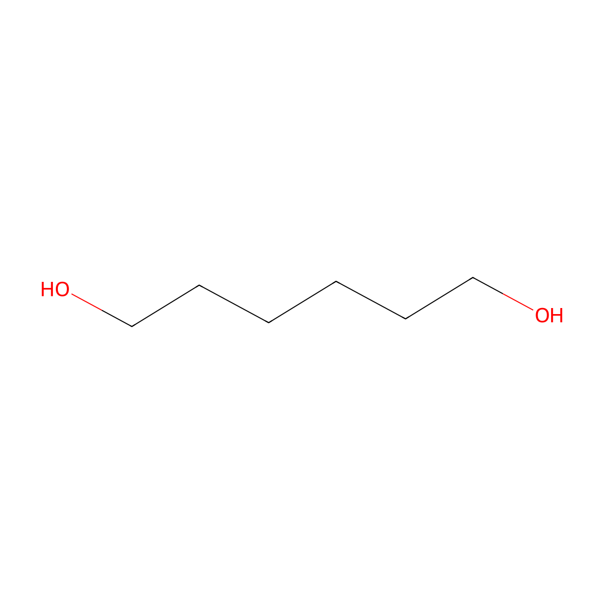1,6-Hexanediol molecular structure, CAS 629-11-8