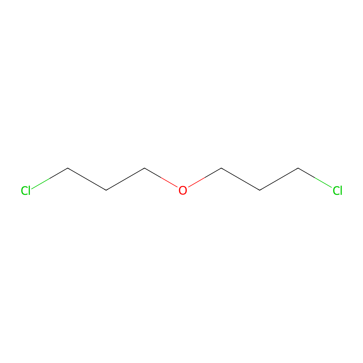 Propane, 1,1'-oxybis(3-chloro- molecular structure, CAS 629-36-7