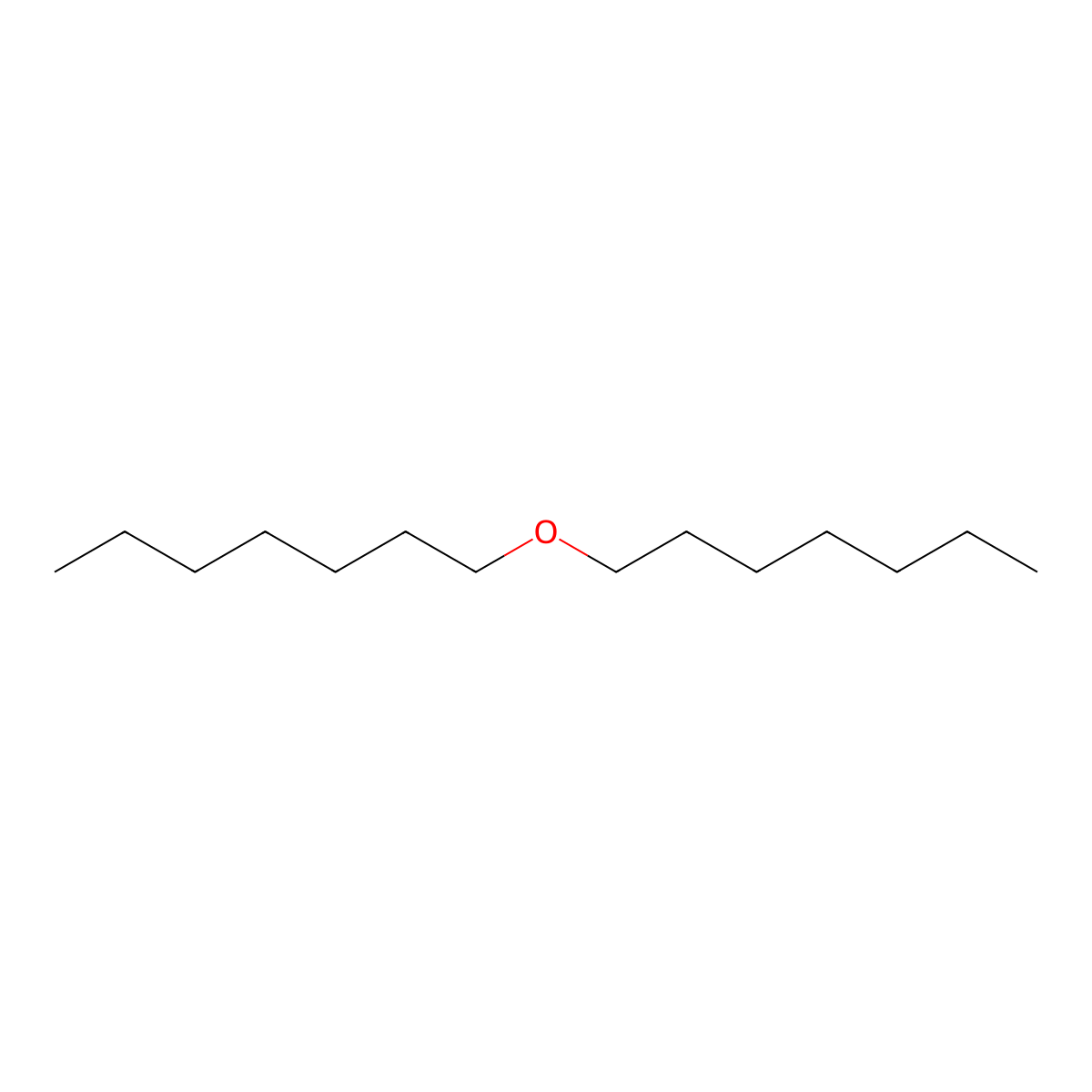 Heptane, 1,1'-oxybis- molecular structure, CAS 629-64-1
