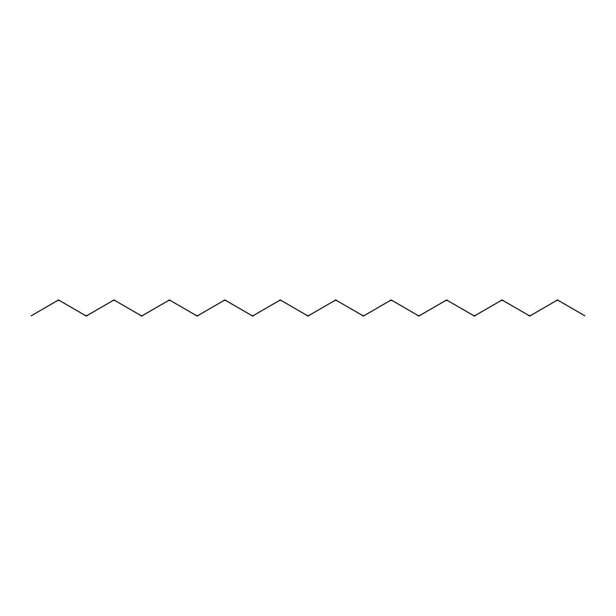 Heneicosane molecular structure, CAS 629-94-7