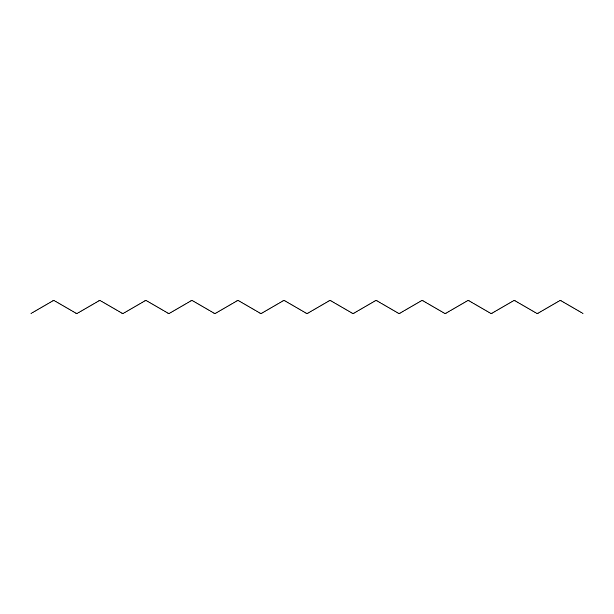 Pentacosane molecular structure, CAS 629-99-2