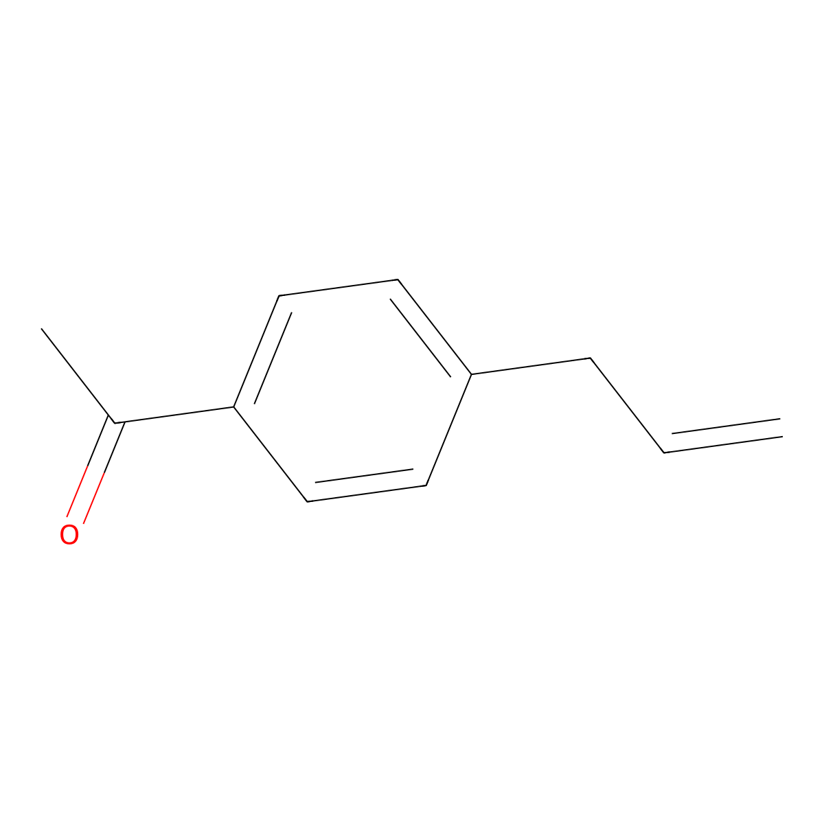 1-[4-(Prop-2-en-1-yl)phenyl]ethan-1-one molecular structure, CAS 62926-84-5