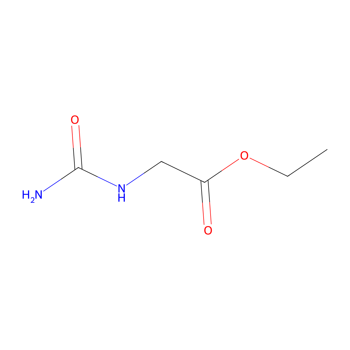 Ethyl hydantoate molecular structure, CAS 6293-20-5