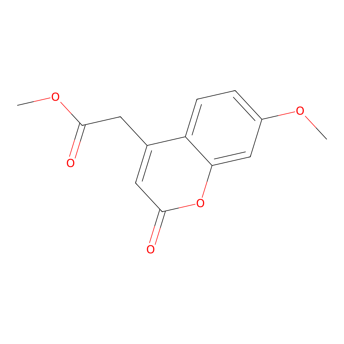 methyl (7-methoxy-2-oxo-2H-chromen-4-yl)acetate molecular structure, CAS 62935-73-3