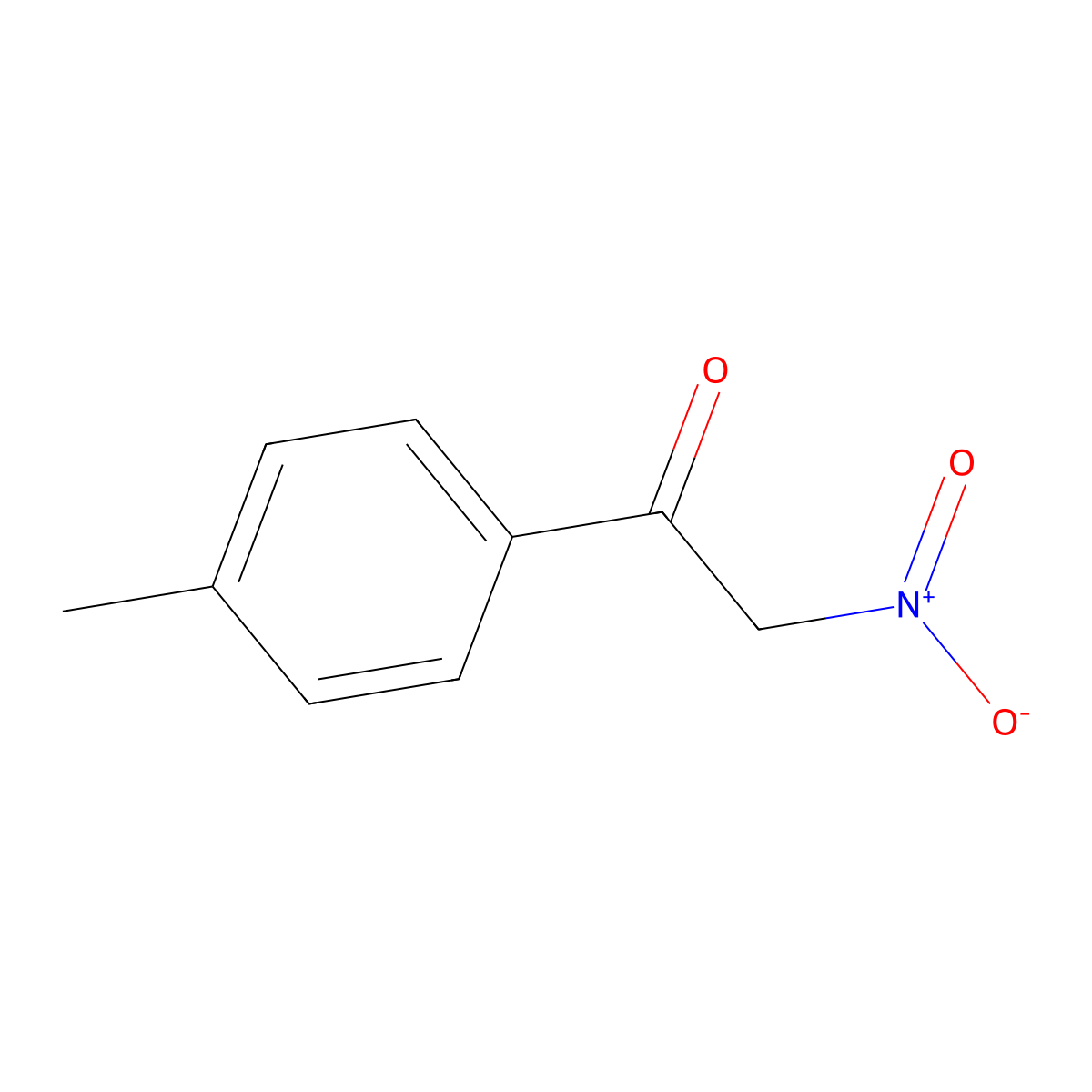 1-(4-Methylphenyl)-2-nitroethanone molecular structure, CAS 62968-73-4