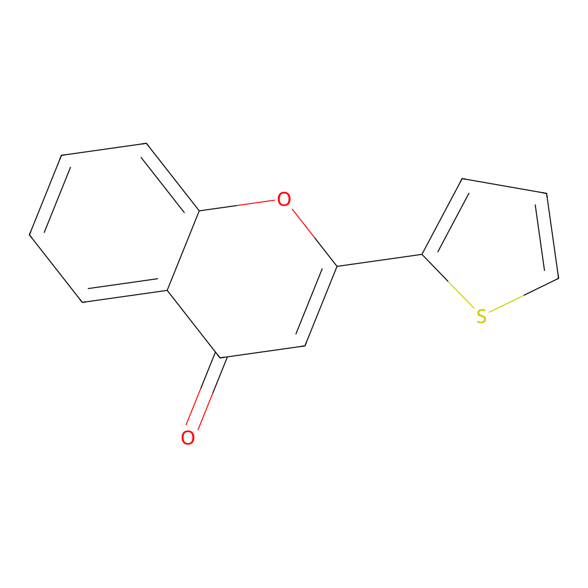 2-(2-Thienyl)chromone molecular structure, CAS 6297-63-8