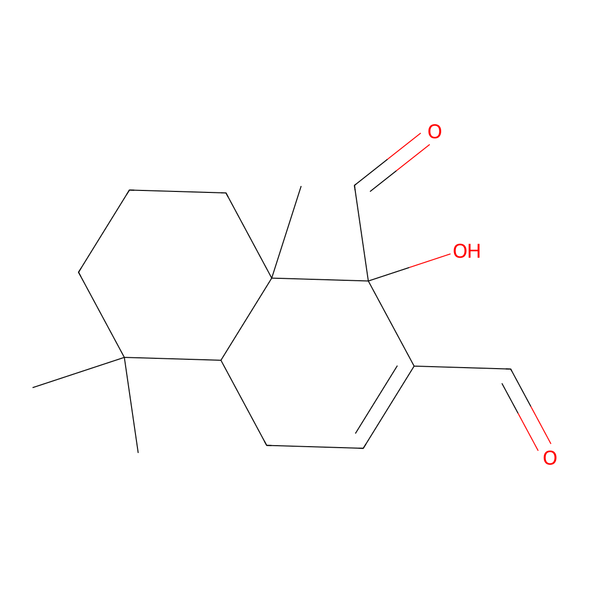 Warburganal molecular structure, CAS 62994-47-2