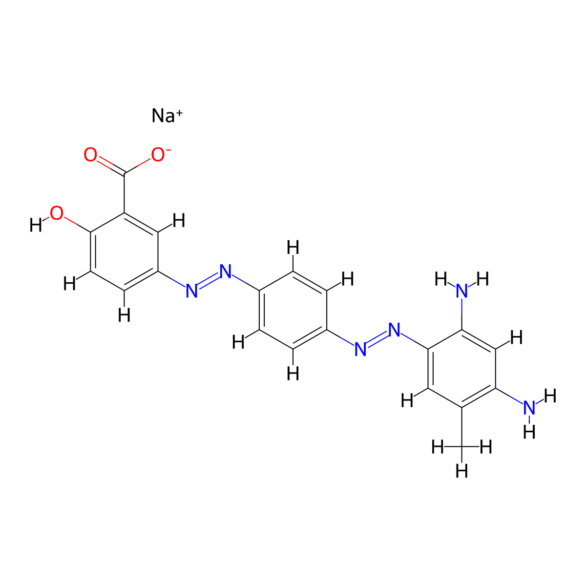 NSC45586 sodium molecular structure, CAS 6300-44-3