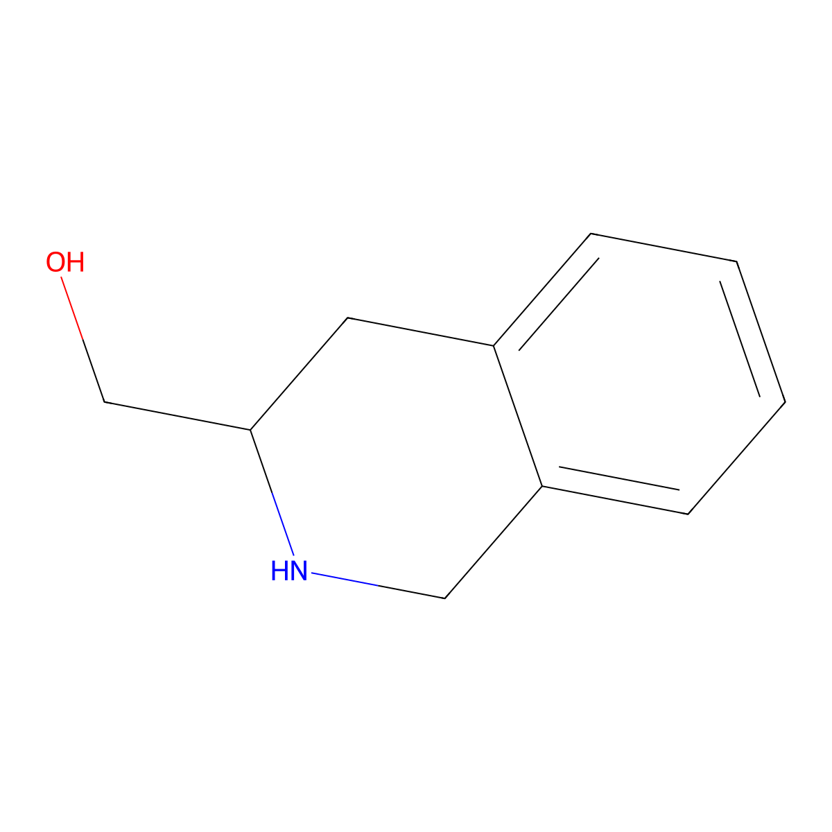 (1,2,3,4-Tetrahydro-isoquinolin-3-yl)-methanol molecular structure, CAS 63006-93-9