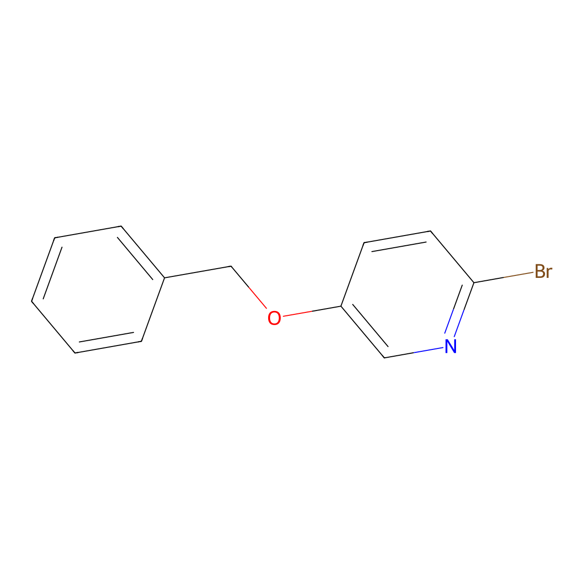 5-(Benzyloxy)-2-bromopyridine molecular structure, CAS 630120-99-9