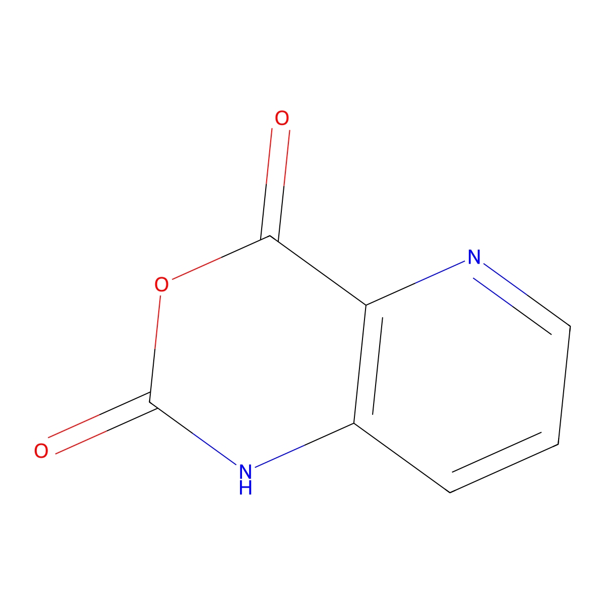 1H-Pyrido[3,2-d][1,3]oxazine-2,4-dione molecular structure, CAS 63016-85-3