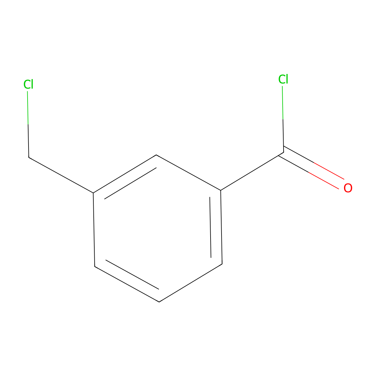 3-(Chloromethyl)benzoyl chloride molecular structure, CAS 63024-77-1