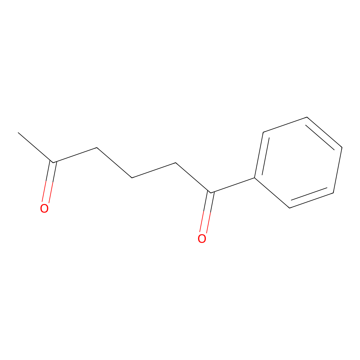 1-Phenyl-1,5-hexanedione molecular structure, CAS 6303-82-8