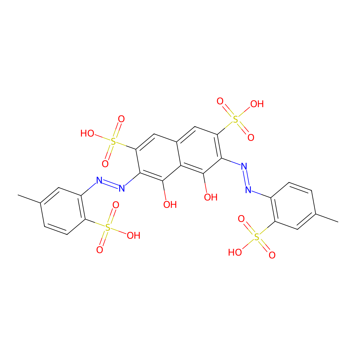 Dimethyl sulfonazo lll molecular structure, CAS 630391-09-2