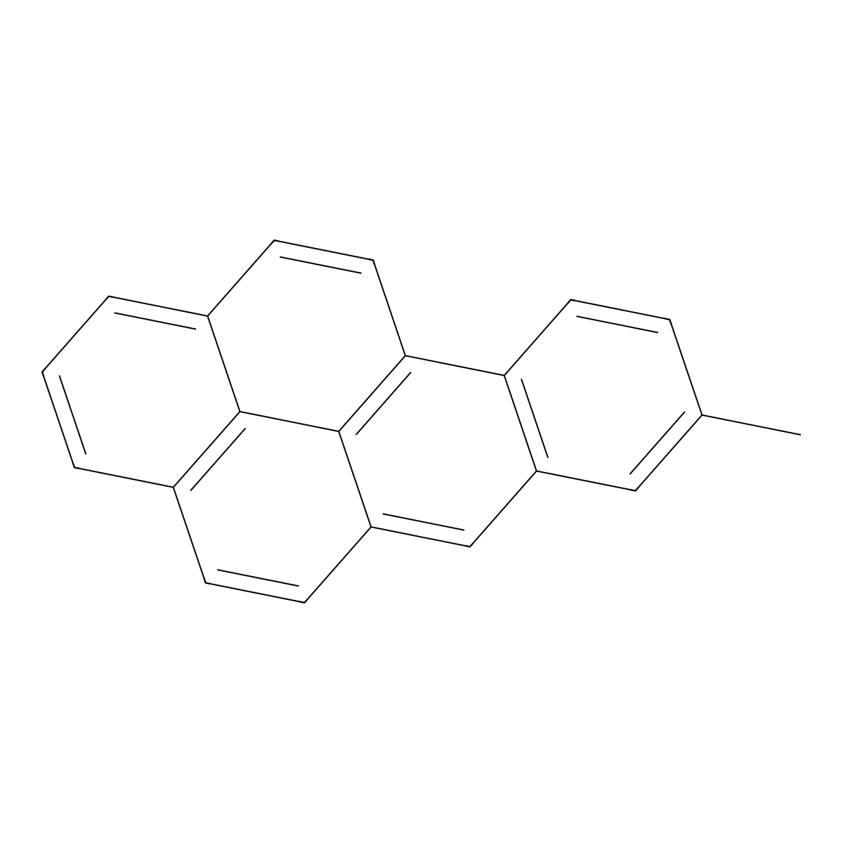 8-Methylbenzo(a)pyrene molecular structure, CAS 63041-76-9