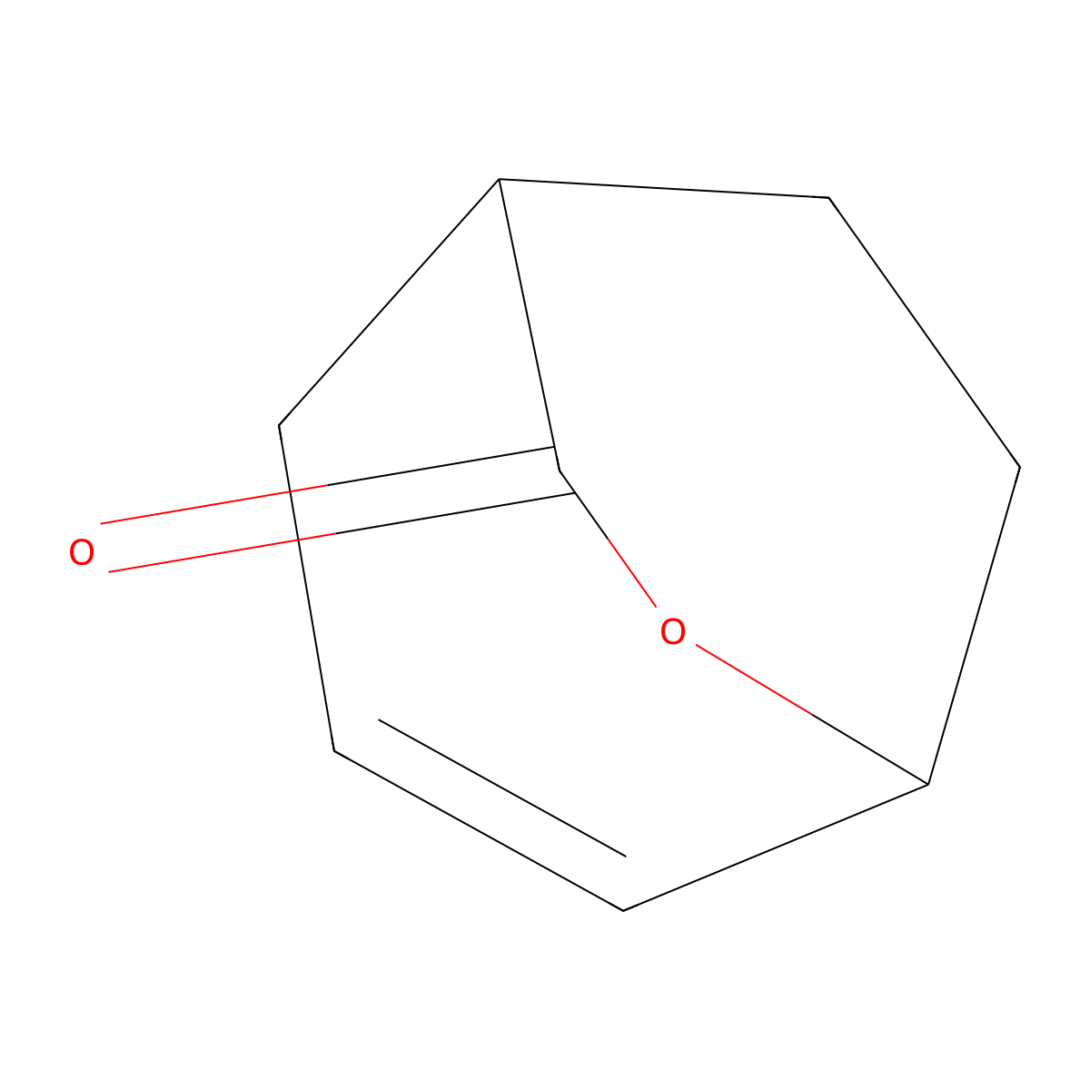 6-Oxabicyclo[3.2.2]non-3-en-7-one molecular structure, CAS 63048-56-6