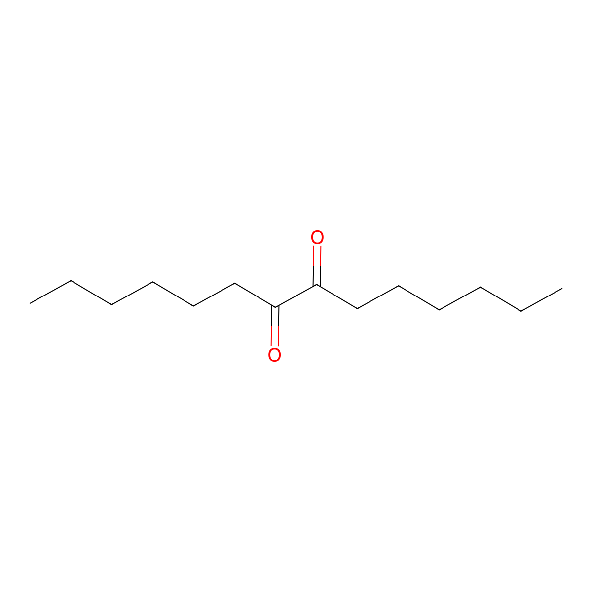 Tetradecane-7,8-dione molecular structure, CAS 6305-47-1