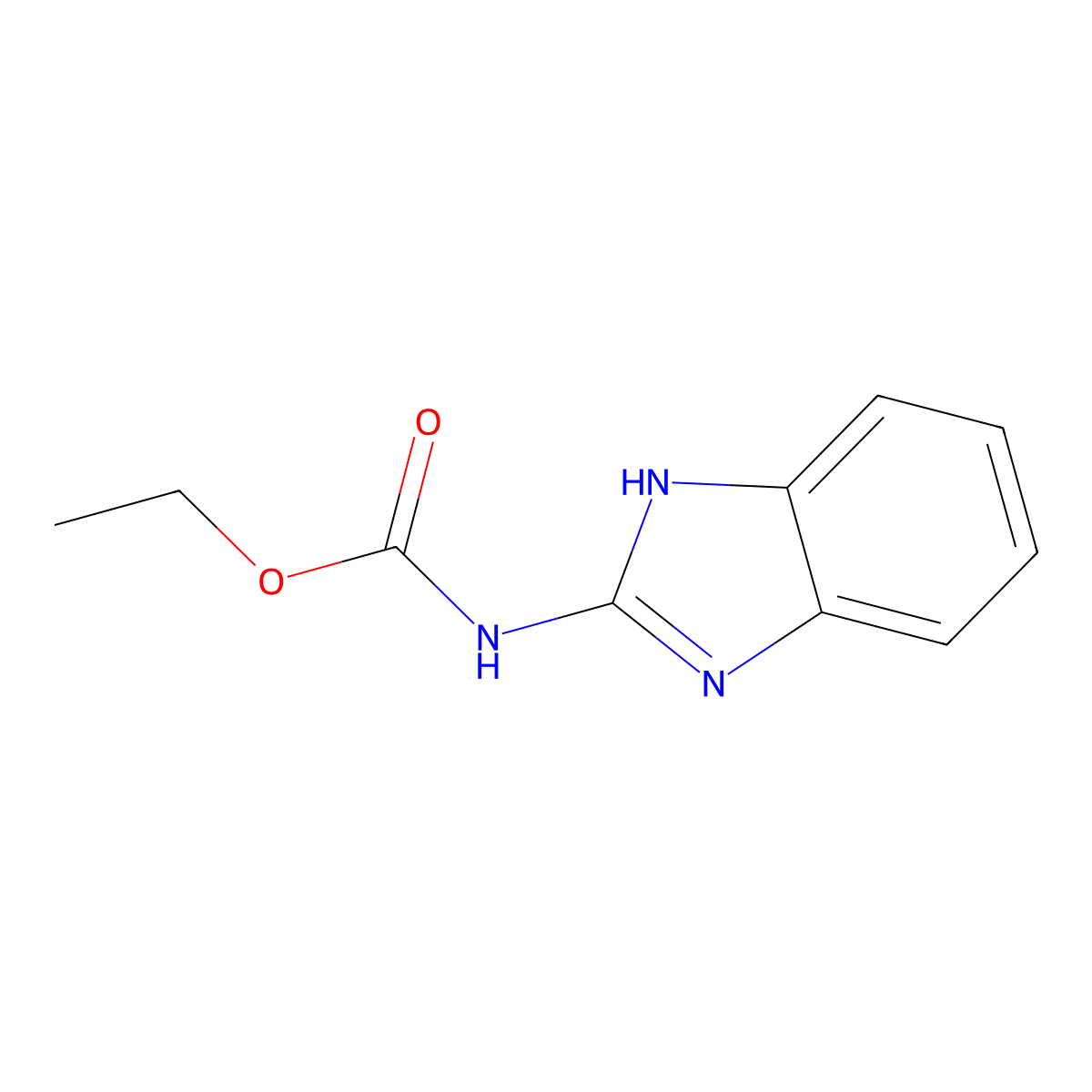 Lobendazole molecular structure, CAS 6306-71-4