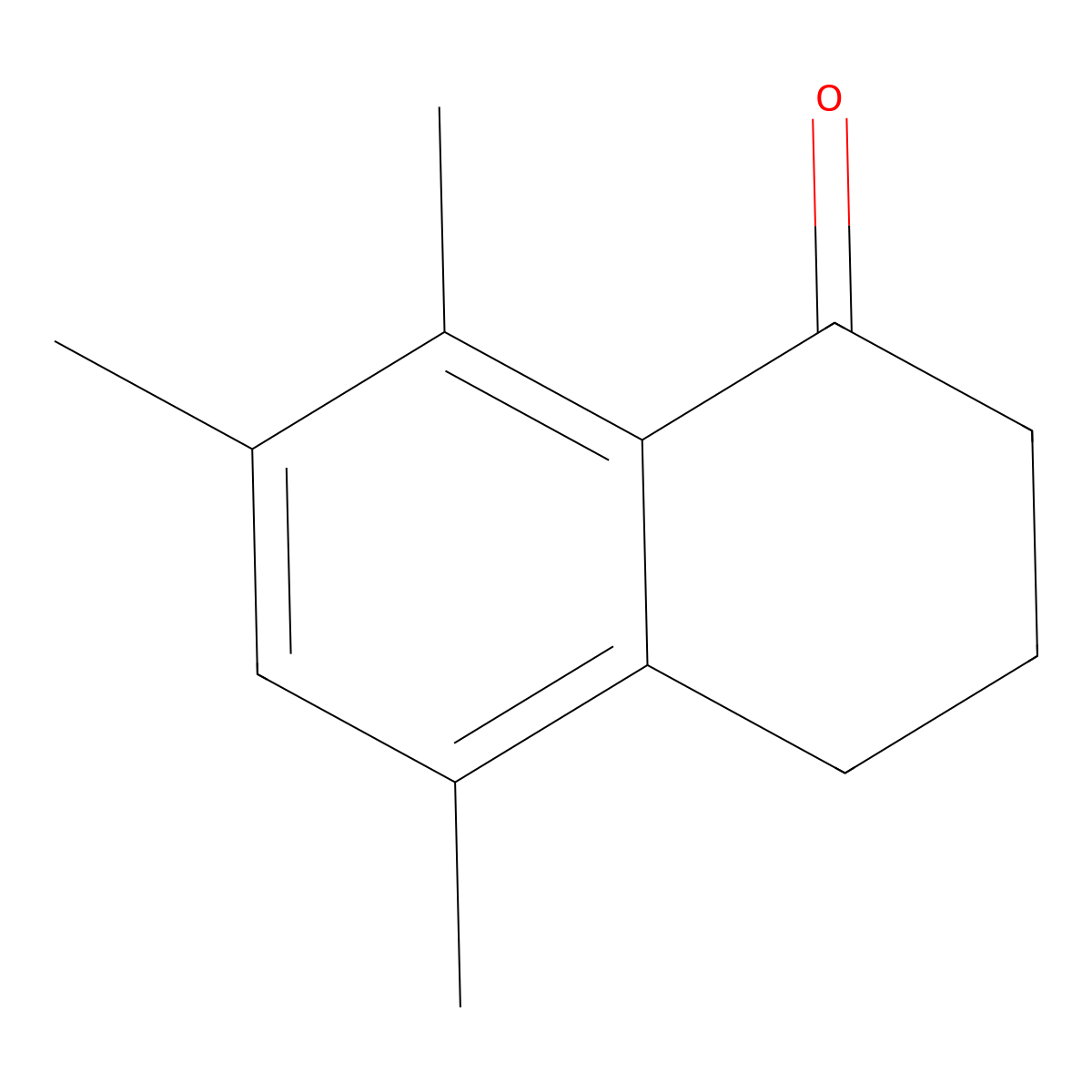 5,7,8-Trimethyl-3,4-dihydronaphthalen-1(2h)-one molecular structure, CAS 6307-25-1