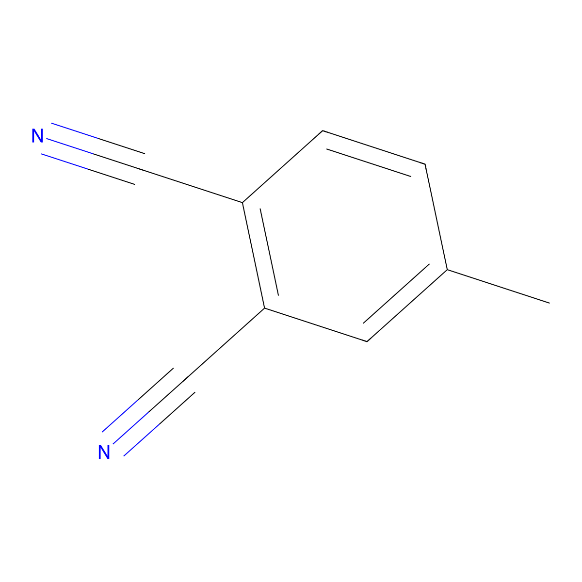 4-Methylphthalonitrile molecular structure, CAS 63089-50-9