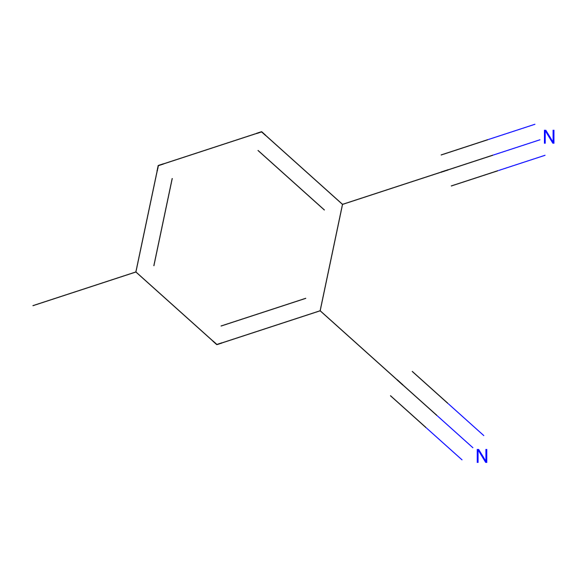 4-Methylphthalonitrile molecular structure, CAS 63089-50-9