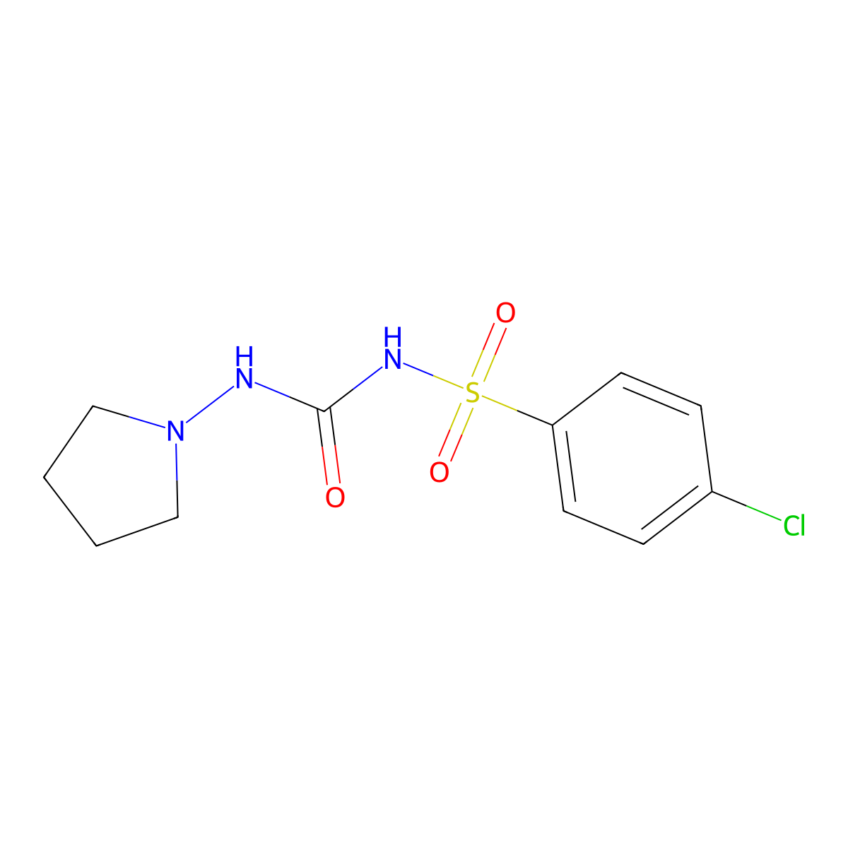 Glyclopyramide molecular structure, CAS 631-27-6
