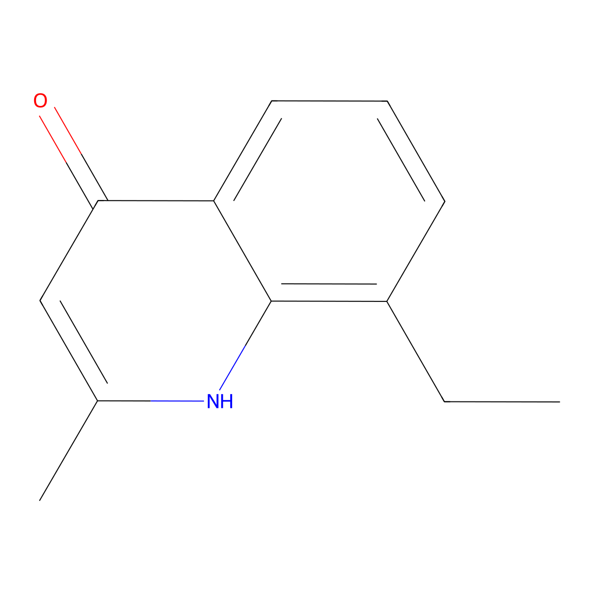 8-Ethyl-2-methyl-4(1H)-quinolinone molecular structure, CAS 63136-23-2