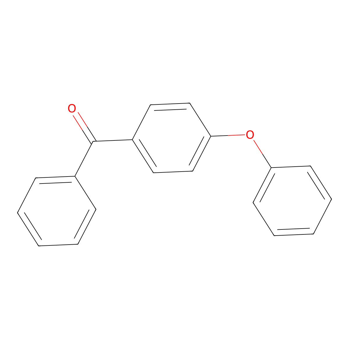 4-Phenoxybenzophenone molecular structure, CAS 6317-73-3