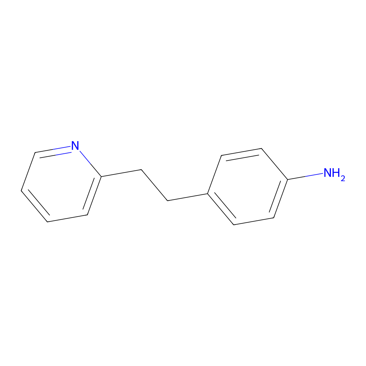 4-[2-(Pyridin-2-yl)ethyl]aniline molecular structure, CAS 6318-71-4