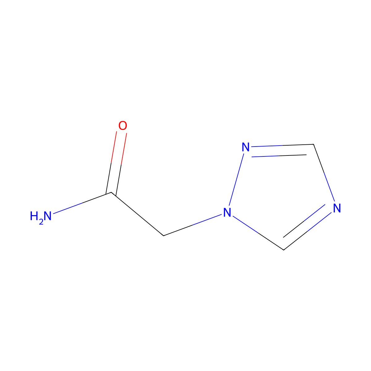 2-(1H-1,2,4-triazol-1-yl)acetamide molecular structure, CAS 63190-93-2