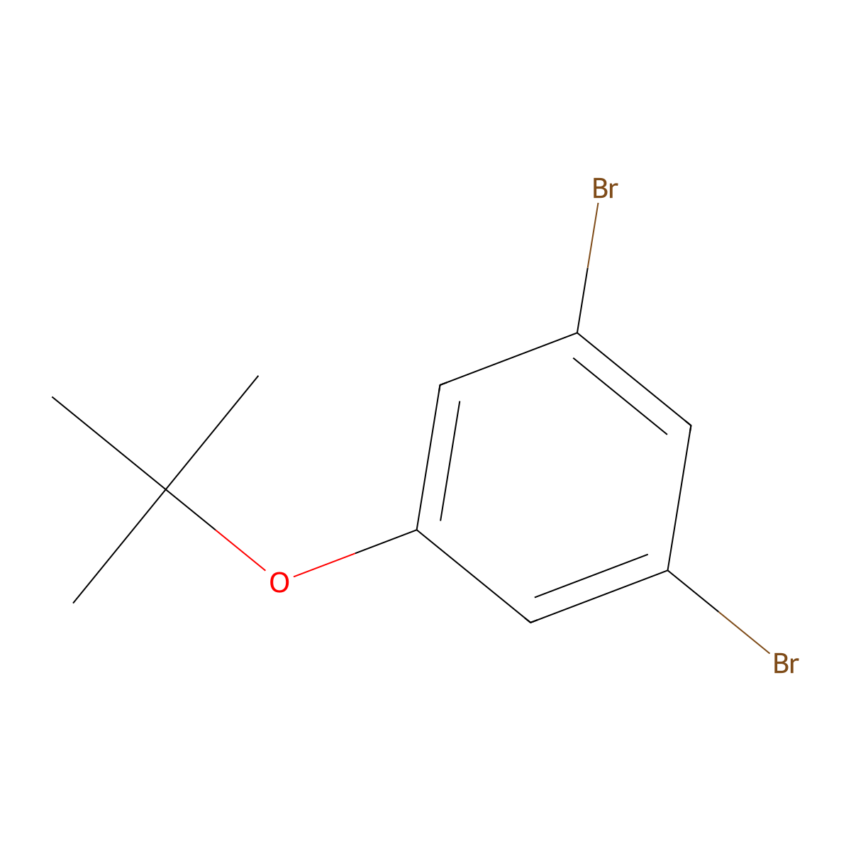 1,3-Dibromo-5-tert-butoxy-benzene molecular structure, CAS 631909-17-6