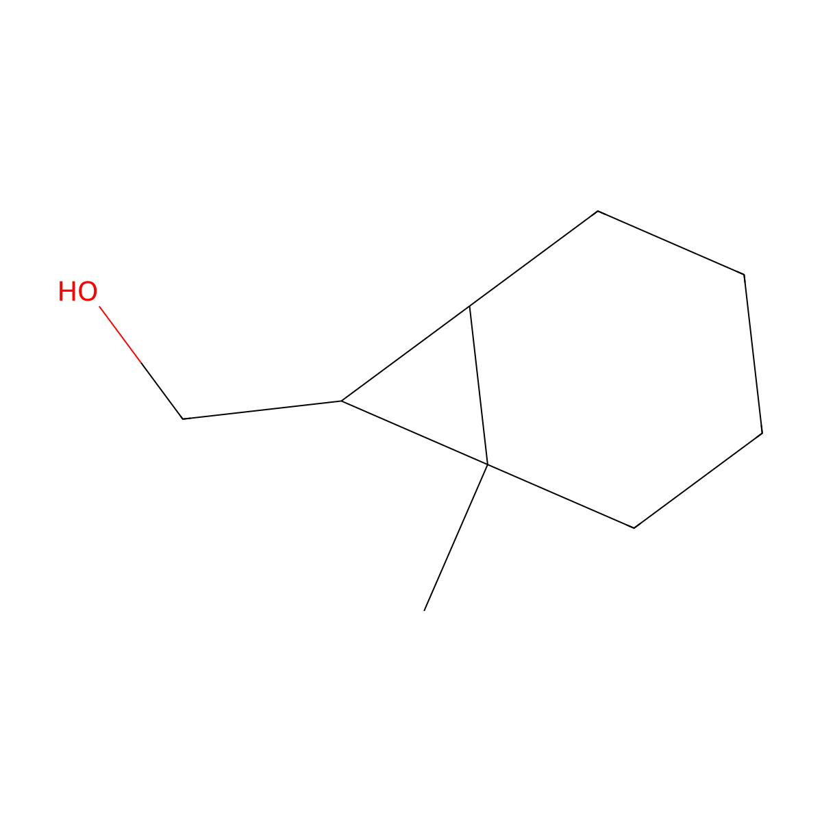 {1-Methylbicyclo[4.1.0]heptan-7-yl}methanol molecular structure, CAS 63196-60-1