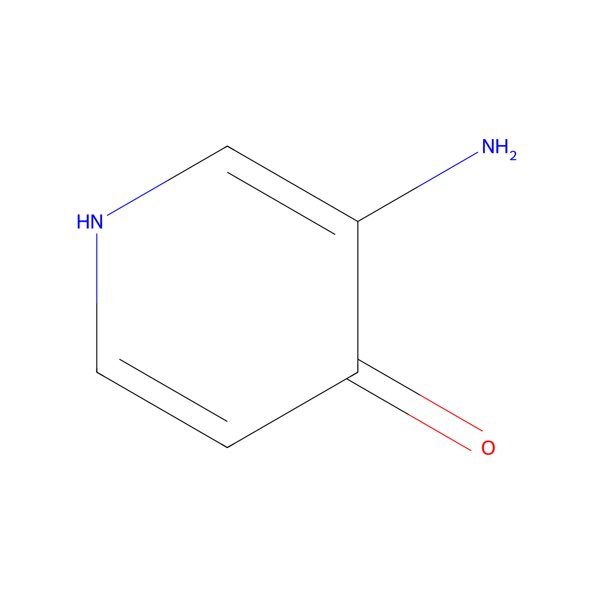 3-Aminopyridin-4-ol molecular structure, CAS 6320-39-4