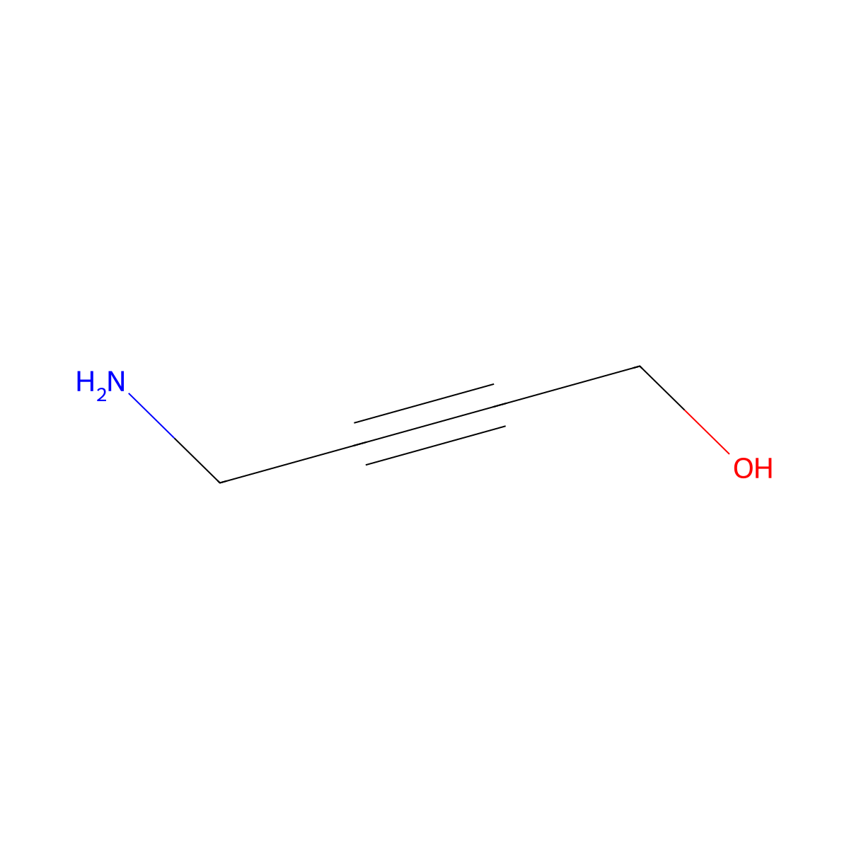 4-Aminobut-2-yn-1-ol molecular structure, CAS 63200-68-0
